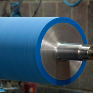 Elastomer and chrome rollers