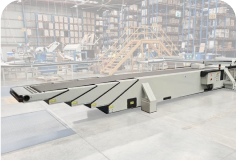 Telescopic belt conveyor