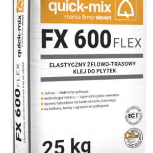 QUICK-MIX FX600 Flex klijai plytelėms, 25 kg