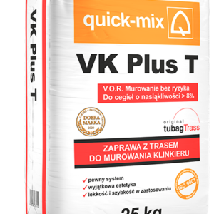 QUICK-MIX mūro mišinys VK Plus T, 25 kg (Įvairių spalvų)