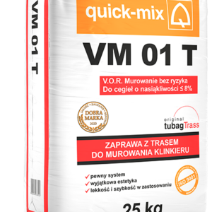 QUICK-MIX mūro mišinys VM 01 T, 25 kg. (Įvairių spalvų)