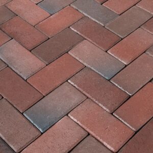 Klinkerio Trinkelės Wienerberger Rotblaubunt , 200x100x45 mm